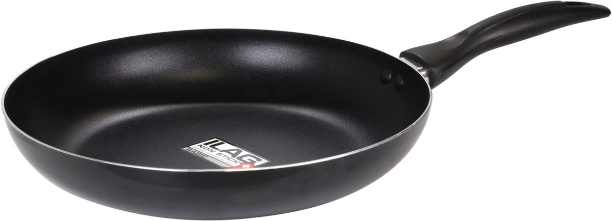 Löwenthal Hoogwaardige Koekenpan Set - 3 Stuks - PFOA Vrije Anti-aanbaklaag - Zwart 2 Löwenthal Hoogwaardige Koekenpan Set - 3 Stuks - PFOA Vrije Anti-aanbaklaag - Zwart - Afbeelding 2