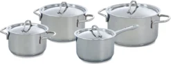 BK Profiline Pannenset - 4-delig - RVS - Inductie