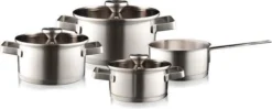 Herman Den Blijker 4-delige RVS Pannenset
