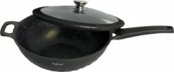 Chefflinger Wokpan - Antiaanbak - 32cm 12 Chefflinger Wokpan - Antiaanbak - 32cm -Keukenpotten Winkel 1200x496