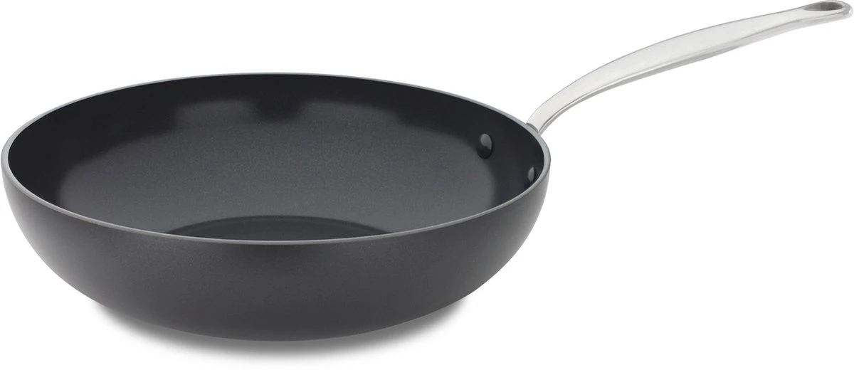 GreenPan Barcelona Infinity Pro Wokpan 28cm - Zwart - Inductie - PFAS-vrij