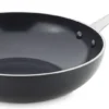 GreenPan Brussels Infinity Pro Wokpan - Ø 28 Cm - Zwart
