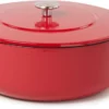 Combekk Sous Chef Gietijzeren Braadpan - 28cm - Rood