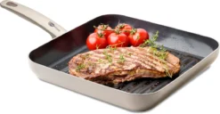 GreenPan Cambridge Inductie Grillpan - Ø 28 Cm - PFAS-vrij - Brons -Keukenpotten Winkel 1200x622 3