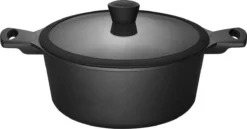 Sola Braadpan Fair Cooking - Ø 28 Cm - Zwart/wit - Aluminium - Antiaanbaklaag