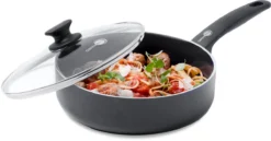 GreenPan Cambridge Hapjespan Met Deksel 24cm - Zwart - Inductie - PFAS-vrij -Keukenpotten Winkel 1200x629 5