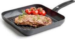 GreenPan Cambridge Grillpan 28cm - Zwart - Inductie - PFAS-vrij -Keukenpotten Winkel 1200x634 2