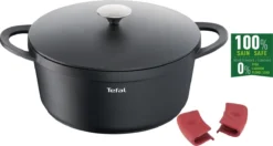 Tefal Trattoria Braadpan - Ø28 Cm - Inclusief Deksel -Keukenpotten Winkel 1200x641 2