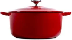 BK Bourgogne Braadpan Ø 24 Cm - Rood - Gietijzer - Inductie -Keukenpotten Winkel 1200x666 7