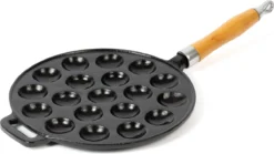 Blackwell Poffertjespan - Met Houten Steel - Gietijzer - ø 24 Cm -Keukenpotten Winkel 1200x673 6