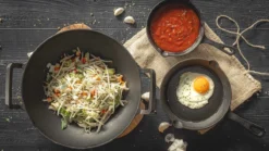 Blackwell Wadjan Wokpan - Gietijzer - 32 Cm - Zwart -Keukenpotten Winkel 1200x675 13