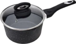 Excellent Houseware Steelpan Met Deksel | Ø 18 Cm | Geschikt Voor Inductie