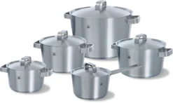 BK Conical+ Kookpannenset - 5-delig - RVS - Inductie -Keukenpotten Winkel 1200x713