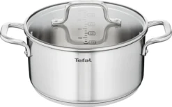 Tefal Virtuoso Pannenset 5 Delig - Hoge Kookpan Ø 22 Cm + Steelpan Ø 16 Cm + Kookpannen Ø 18/20/24 Cm -Keukenpotten Winkel 1200x749 1
