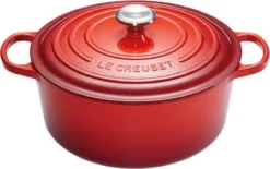 Le Creuset Signature Braadpan - 4,2 L - 24 Cm - Kersenrood 23 Le Creuset Signature Braadpan - 4,2 L - 24 Cm - Kersenrood -Keukenpotten Winkel 1200x753 9