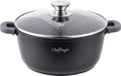 Cheffinger Cooking | Braadpan Met Deksel | 28cm | Alle Warmtebronnen |DC28 -Keukenpotten Winkel 1200x757 9