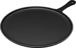 Le Creuset Le Creuster Gietijzeren Pannenkoekpan - Mat Zwart - 27cm