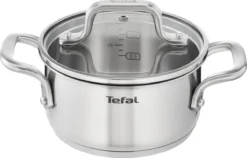 Tefal Virtuoso Pannenset 5 Delig - Hoge Kookpan Ø 22 Cm + Steelpan Ø 16 Cm + Kookpannen Ø 18/20/24 Cm -Keukenpotten Winkel 1200x770 2