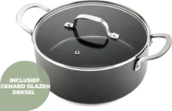 ISENVI Murray Keramische Kookpan 20 CM - RVS Greep -Keukenpotten Winkel 1200x775