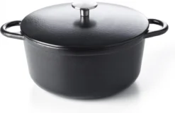 Gero Mads Braadpan Ø 24 Cm - Zwart - Gietijzer - Inductie