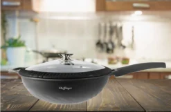 Chefflinger Wokpan - Antiaanbak - 32cm 13 Chefflinger Wokpan - Antiaanbak - 32cm -Keukenpotten Winkel 1200x787 1