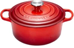 Le Creuset Gietijzeren Braadpan - 26cm 5,3 L - Kersenrood -Keukenpotten Winkel 1200x792 2