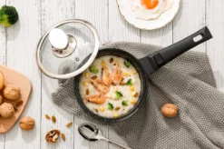 Swiss Pro+ | Set 14 Delige Pannenset | Inductie - Pannensets - Glazen Deksel - Met Afneembare Handgreep - Marmeren Interieur -PFAS-vrij | Black (Zwart) -Keukenpotten Winkel 1200x799 80