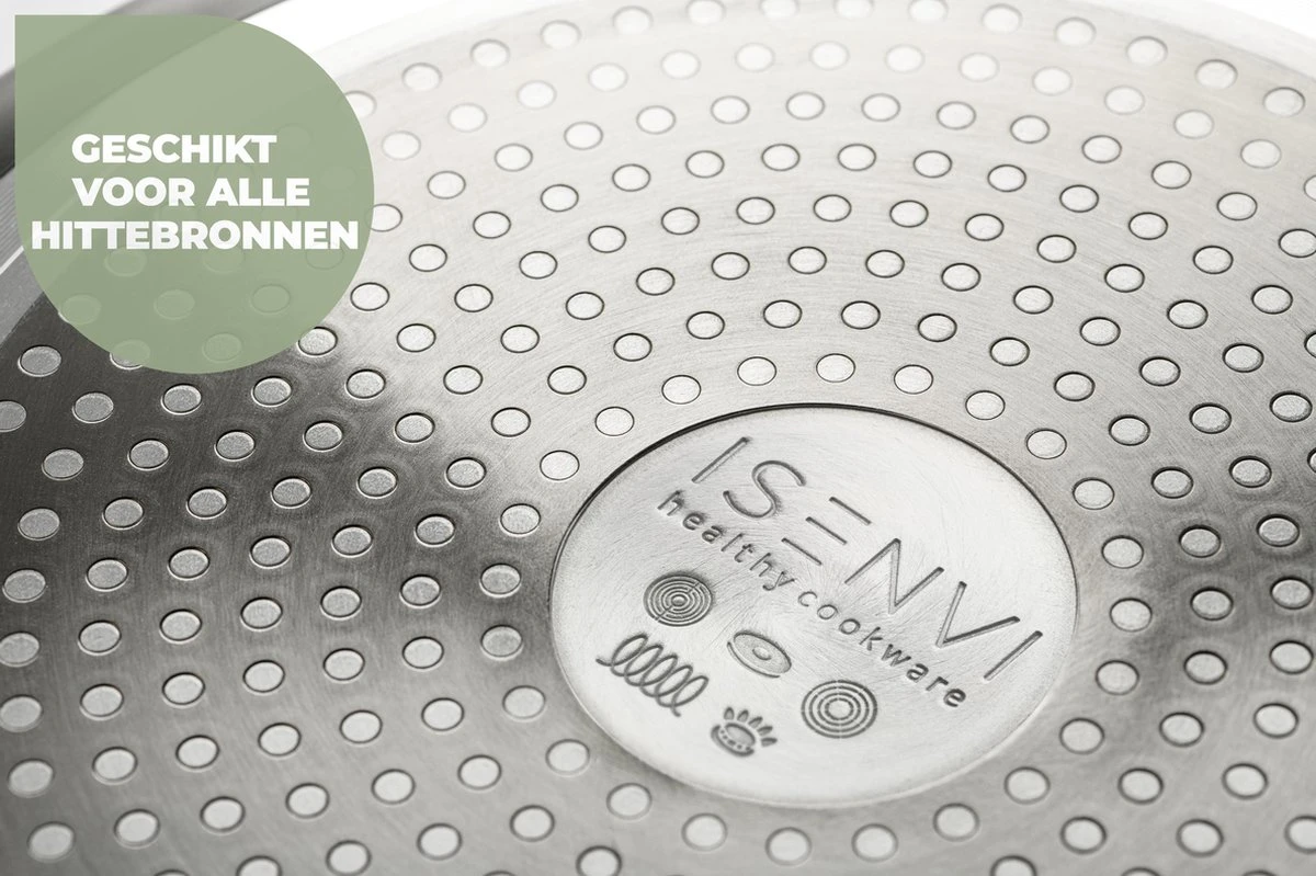 ISENVI Avon Chef Deluxe Pannenset 7 Delig - Ergo Grepen 2 ISENVI Avon Chef Deluxe Pannenset 7 Delig - Ergo Grepen - Afbeelding 2