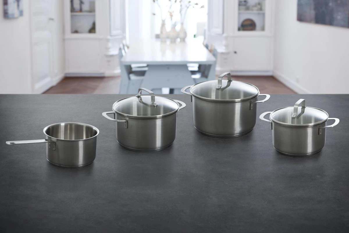 BK Bistro Pannenset - 5-delig - Incl. Koekenpan 24 Cm - PFAS Vrij 7 BK Bistro Pannenset - 5-delig - Incl. Koekenpan 24 Cm - PFAS Vrij - Afbeelding 7