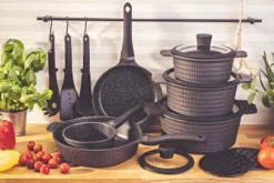 Edënbërg Gray Line - 15-delige Luxe Pannenset Van Gesmeed Aluminium -Keukenpotten Winkel 1200x800 162