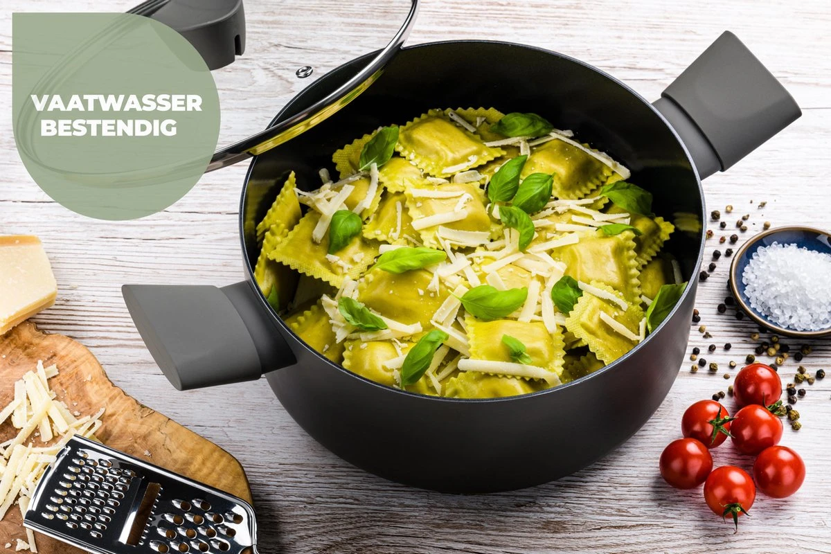 ISENVI Avon Chef Deluxe Pannenset 7 Delig - Ergo Grepen 6 ISENVI Avon Chef Deluxe Pannenset 7 Delig - Ergo Grepen - Afbeelding 6