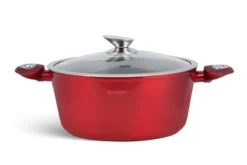 Edënbërg Red Line -15-delige Luxe Pannenset Van Gesmeed Aluminium - Rood/Metallic -Keukenpotten Winkel 1200x800 175