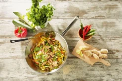 Demeyere Wok - Ø 30 Cm - Vlakke Bodem -Keukenpotten Winkel 1200x800 50