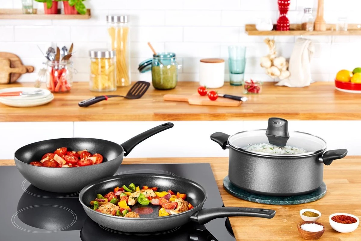 Tefal Easy Chef Wokpan - Ø 28 Cm 5 Tefal Easy Chef Wokpan - Ø 28 Cm - Afbeelding 5
