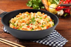 Rosmarino Black Line - Wokpan - Ø30cm - 100% PFAS & PFOA Vrij - Gegoten Aluminium - Non-stick Minerale Coating - Ergonomische Handgreep - Geschikt Voor Alle Warmtebronnen & Vaatwasser -Keukenpotten Winkel 1200x800 62