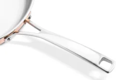 Koekenpan Ø26cm Met Deksel - Inductie - Koper - DUCQ -Keukenpotten Winkel 1200x800 91