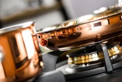 Koekenpan Ø26cm Met Deksel - Inductie - Koper - DUCQ -Keukenpotten Winkel 1200x801 5