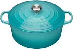 Le Creuset Braadpan Signature Caribbean Blue - ø 20 Cm / 2.4 Liter 9 Le Creuset Braadpan Signature Caribbean Blue - ø 20 Cm / 2.4 Liter -Keukenpotten Winkel 1200x804 5