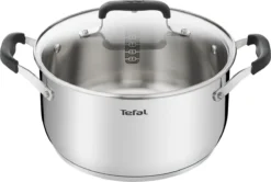 Tefal Cook & Cool E493S6 - Set 3-delig (kookpan 20/24 + Steelpan 16) -Keukenpotten Winkel 1200x807 1