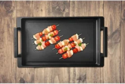 Eurolux Teppanyaki Plaat Met Grepen - 41 X 24 X 2.5 Cm - Zwart - Aluminium - Geschikt Voor Alle Warmtebronnen -Keukenpotten Winkel 1200x809 2