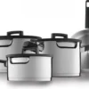 BergHOFF GEM Downdraft Pannenset - 7 Delige Set - 4 Pannen