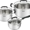 Tefal Cook & Cool E493S6 - Set 3-delig (kookpan 20/24 + Steelpan 16)