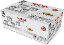 Tefal Virtuoso Pannenset 5 Delig - Hoge Kookpan Ø 22 Cm + Steelpan Ø 16 Cm + Kookpannen Ø 18/20/24 Cm -Keukenpotten Winkel 1200x857