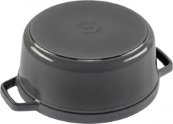 Staub Cocotte - Rond - 24 Cm - Grafietgrijs -Keukenpotten Winkel 1200x859 6
