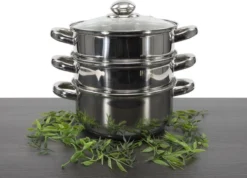 Merkloos Imperial Kitchen Stoompan - 20 Cm - 3 Delig - 21 X 26cm 11 Merkloos Imperial Kitchen Stoompan - 20 Cm - 3 Delig - 21 X 26cm -Keukenpotten Winkel 1200x864 20