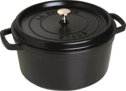 Staub Ronde Braadpan - Ø28 Cm - Zwart