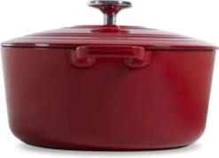 BK Bourgogne Braadpan Ø 28 Cm - Rood - Gietijzer - Inductie -Keukenpotten Winkel 1200x872 8