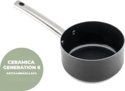 ISENVI Murray Keramische Sauspan 16 CM - RVS Greep 13 ISENVI Murray Keramische Sauspan 16 CM - RVS Greep -Keukenpotten Winkel 1200x873 2