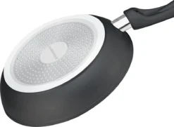 Herzberg HG-FP3: 3-Delige Koekenpan Van Gesmeed Aluminium 20/24/28 - ZILVER -Keukenpotten Winkel 1200x877