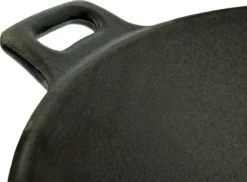 Orange85 Gietijzeren Wokpan - Alle Warmtebronnen - Inductie - Wok - Zwart - 31cm - Gietijzer - Wokpannen -Keukenpotten Winkel 1200x886 1